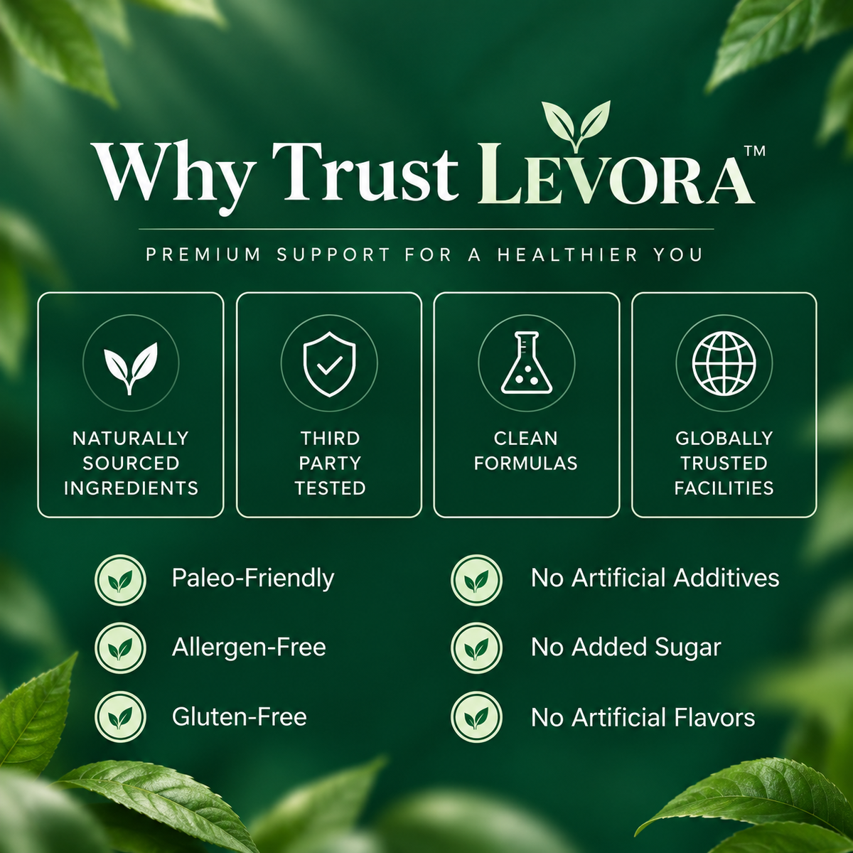 Levora Liver Support + NAC – 60 Capsules